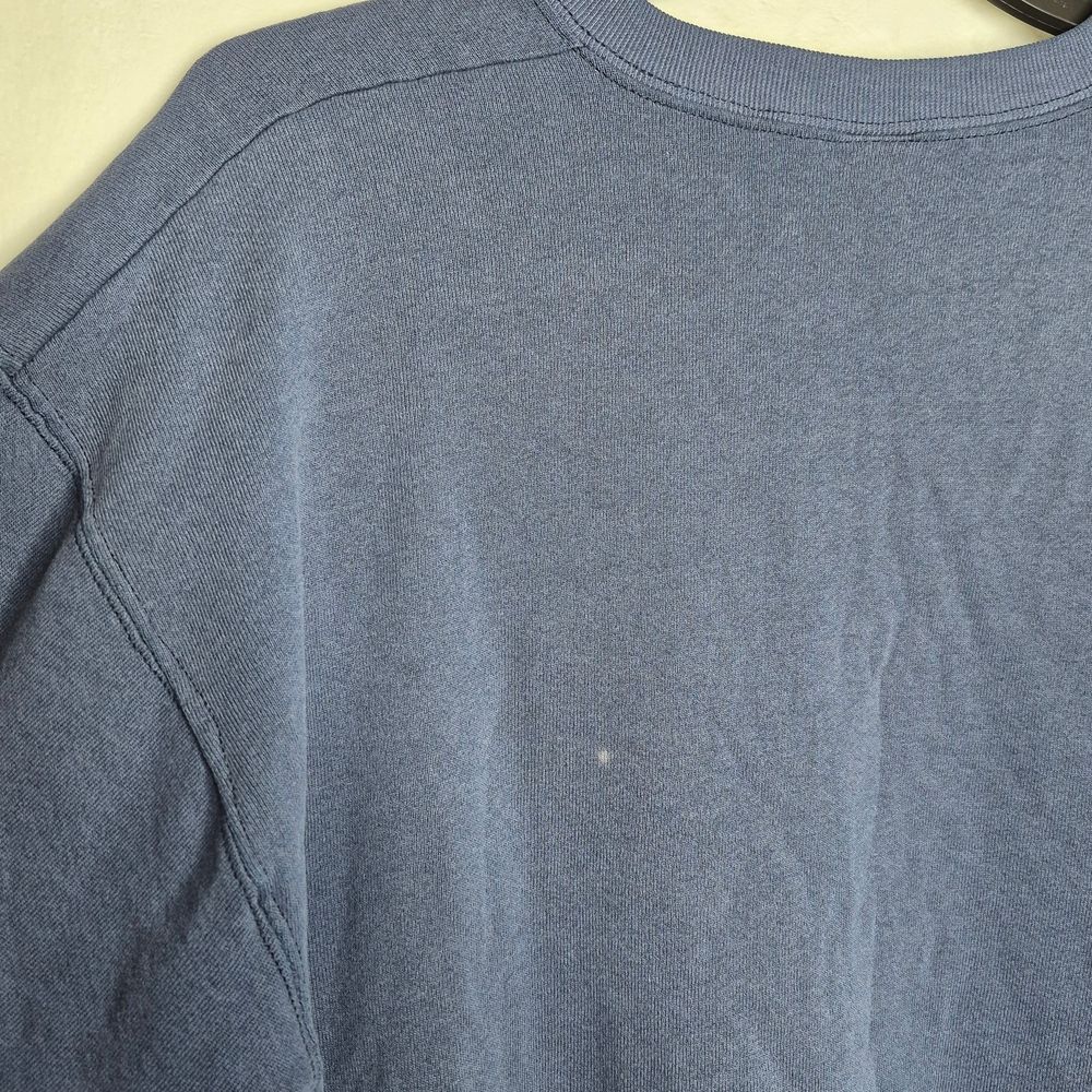 Vintage B&O Railroad Crewneck Sweatshirt XL Blue Made in USA 80s 90s - Picture 7 of 7